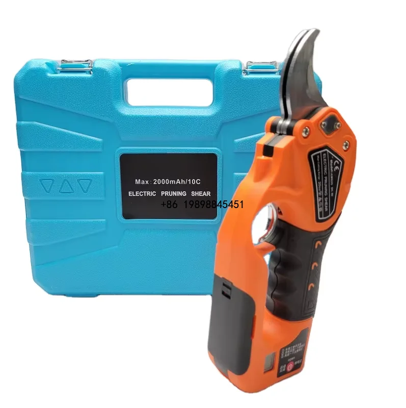 Fruit Tree Pruning Customizable New 20mm Cordless Portable Shears Pruning Shears with Rechargeable Lithium Battery