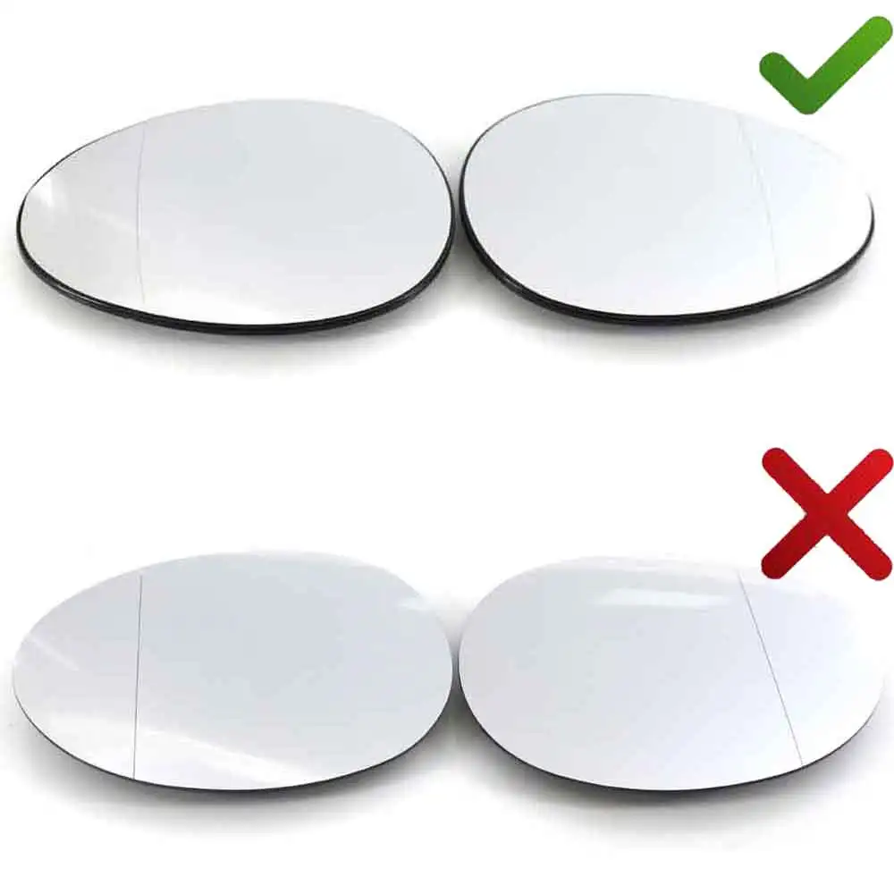 Left Right Car Heated Wing Rear Mirror Glass For BMW Mini  R55 R56 R57 R58 R59 R60 R61 2007-2014 51162755625 51162755626