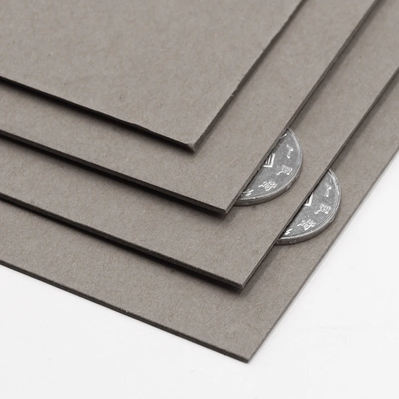 A4 Gray Cardboard 1mm 1.5mm 2mm 3mm Grey Paperboard Hard Thicked Paper For DIY Handmade Mould Album Cover Package