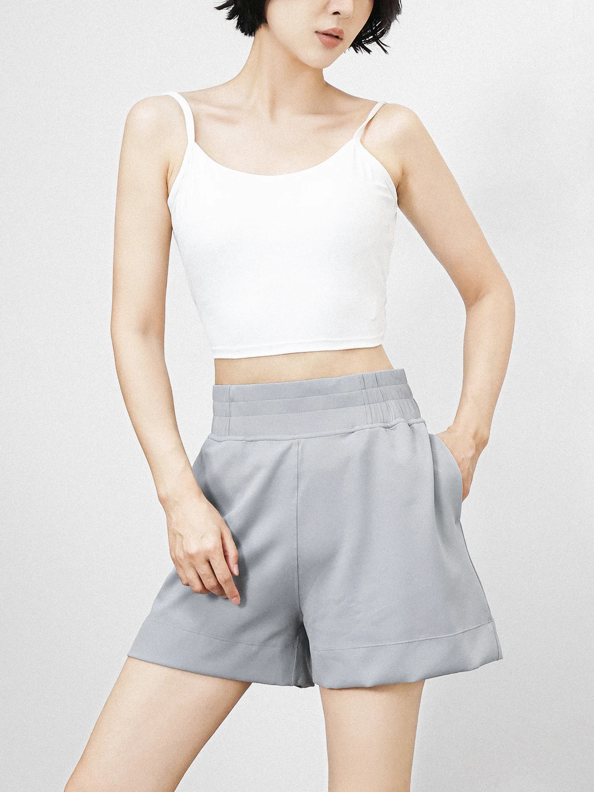 

Спортивный топ-бра High Intensity Quick Dry для женщин, без бретелек, с подкладкой для груди, из высокоэластичного нейлона