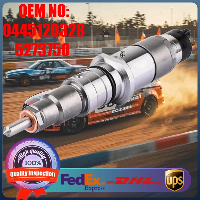 0445120328 5273750 Nowe części silnikowe Wtryskiwacz paliwa Common Rail Pasuje do silników Cummins Komatsu 6.7 litra ISB/QSB