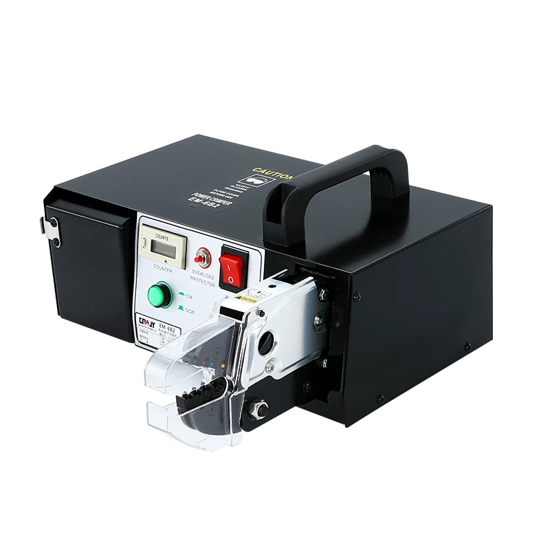 EM-6B2 JH أداة العقص الكهربائية القابلة للتخصيص آلة تجعيد الأسلاك الطرفية بالضغط البارد