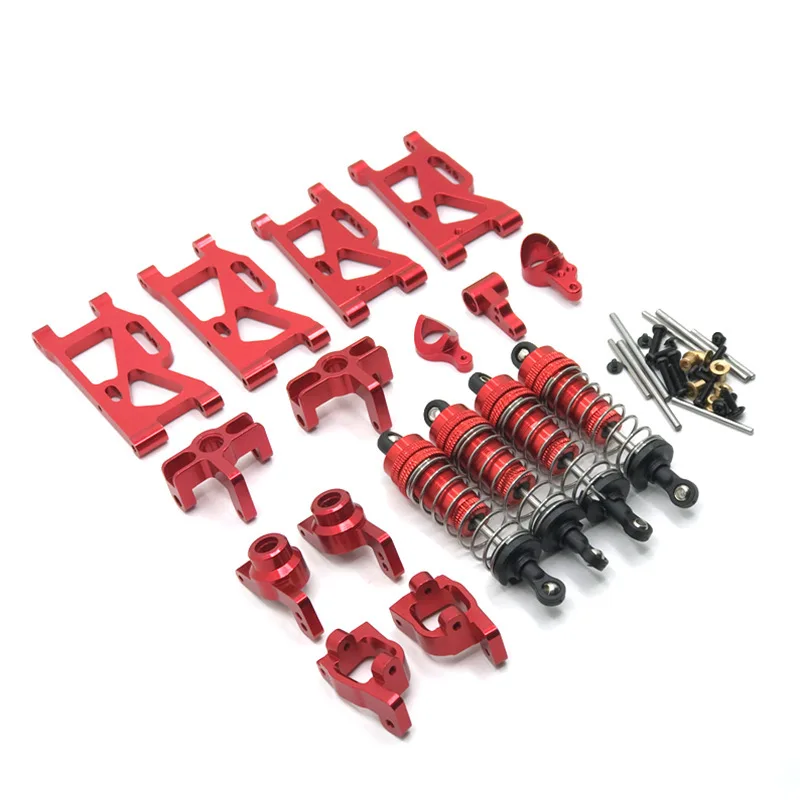 Wltoys 144001 144002 144010 124007 124008 124016 124018 124019 Metalowy amortyzator olejowy RC Części do modernizacji samochodów Akcesoria
