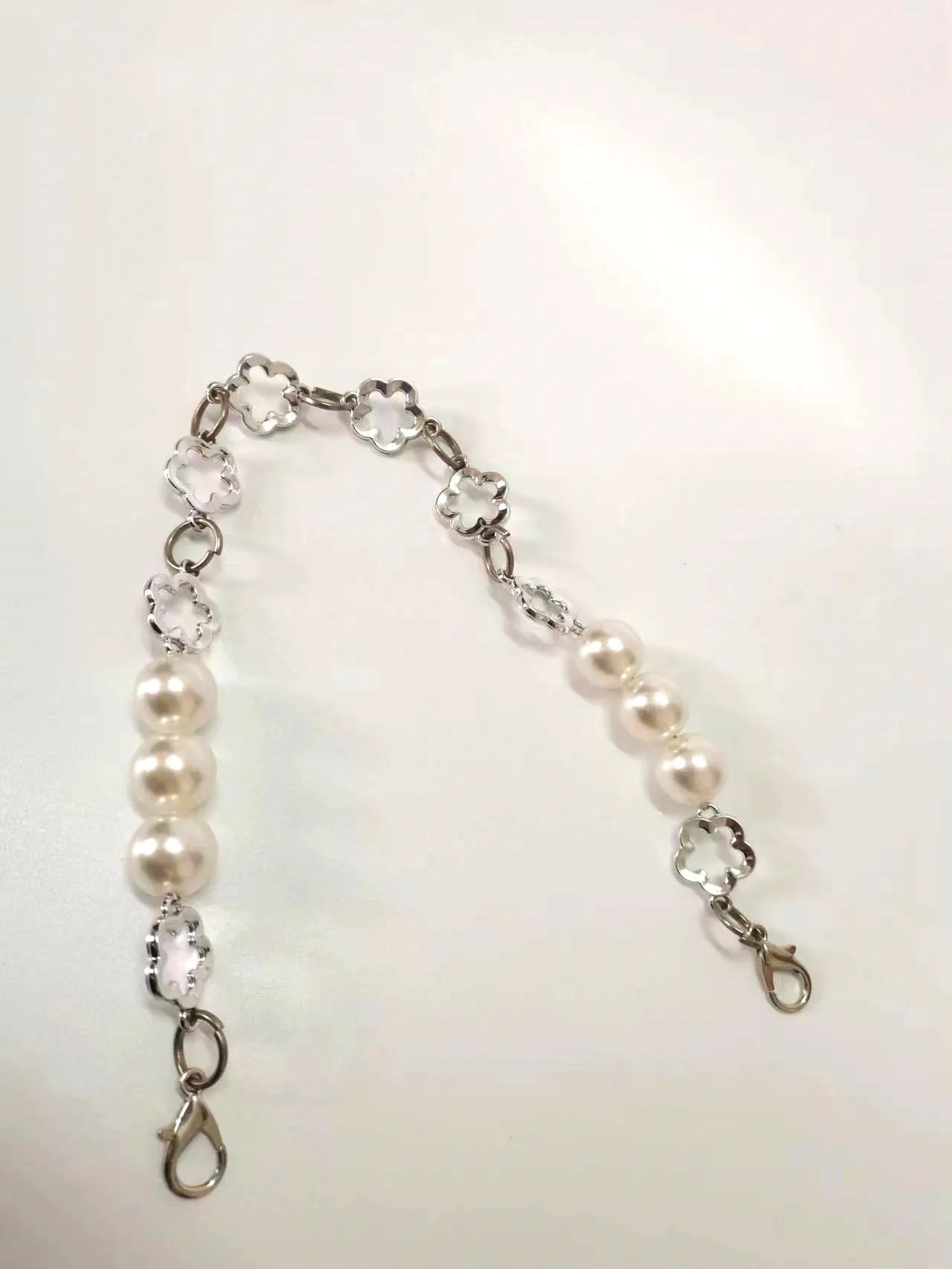 New Diy Pearl Bag Chain Accessories Portable Short Bag Chain Pearl Bag With Hand Bag Replacement Accessories Metal Chain