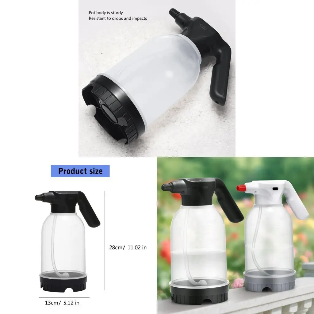 

F19B Ergonomic Handle Watering Pot Container Easy Carry Design For Greenhouses Garden