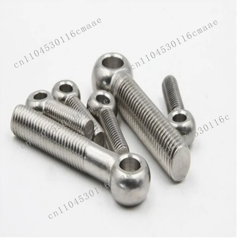 304 Stainless Steel Bolt Screw, Round Head  Knot Bolt with Hole, Fisheye Screw Swing Knot Screw