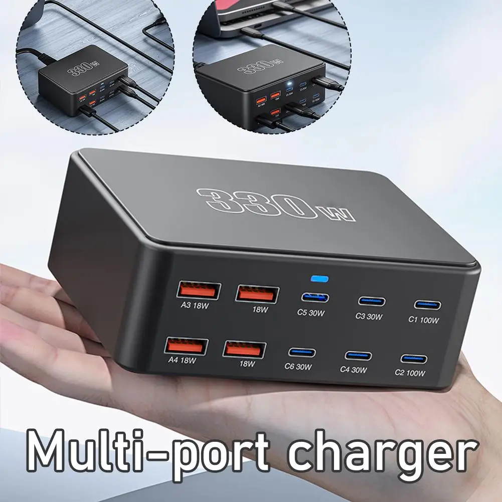 Multi-port Charger Usb Multi-port Socket Charger Multi-port Fast Mobile Tablet Phone Charge Charger Multi-port Smart S6Q1