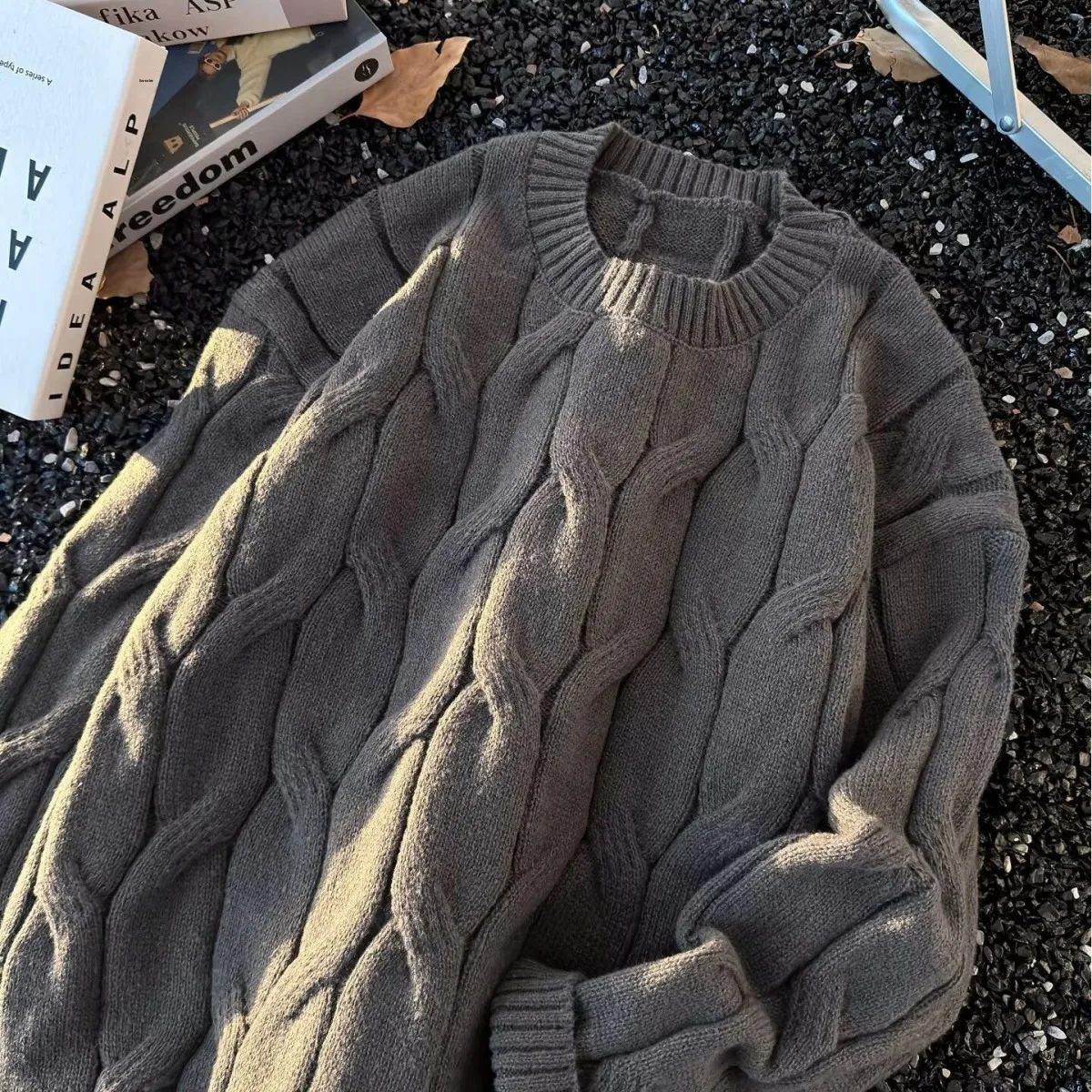 

Женский свитер с высоким воротником, свободный тонкий осенне-зимний новый внутренний свитер, верхняя одежда, вязаный свитер