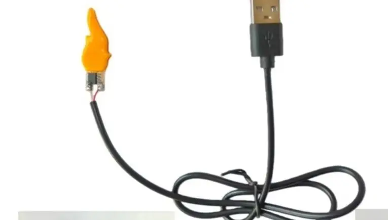 

5V USB Flame Effect Christmas Flame Light, Suitable For Party And Patio Decorations, Adding-Atmosphere