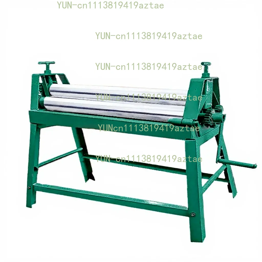 Manual Bending Machine Steel Plate Rolling Machine Round Tube Roller Making Tool Slip Roll Machine Desktop Metal Plate Bender