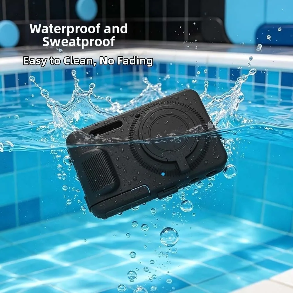 Silicone Camera Protective Case Anti-Scratch with Lanyard Body Cover Shockproof Skin Shell for KODAK PIXPRO FZ55