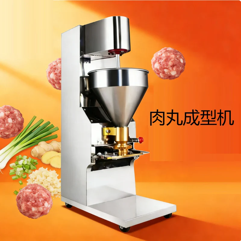 

Коммерческая автоматическая машина для формования фрикаделек, вертикальная электрическая машина для изготовления фрикаделек из нержавеющей стали, 220 В