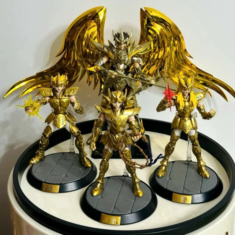 

В наличии Blokees Saint Seiya Aldebaran, набор экшн-фигурок Телец Пегас Стрелец, собранная Коллекционная аниме-игрушка в подарок, сбор