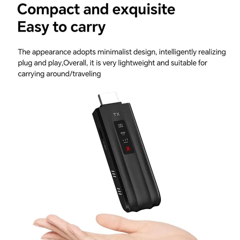 

# Лучший выбор: Комплект беспроводного видеопередатчика-приемника 1080P 50M 5.8G для подключения ноутбука/ПК к телевизору