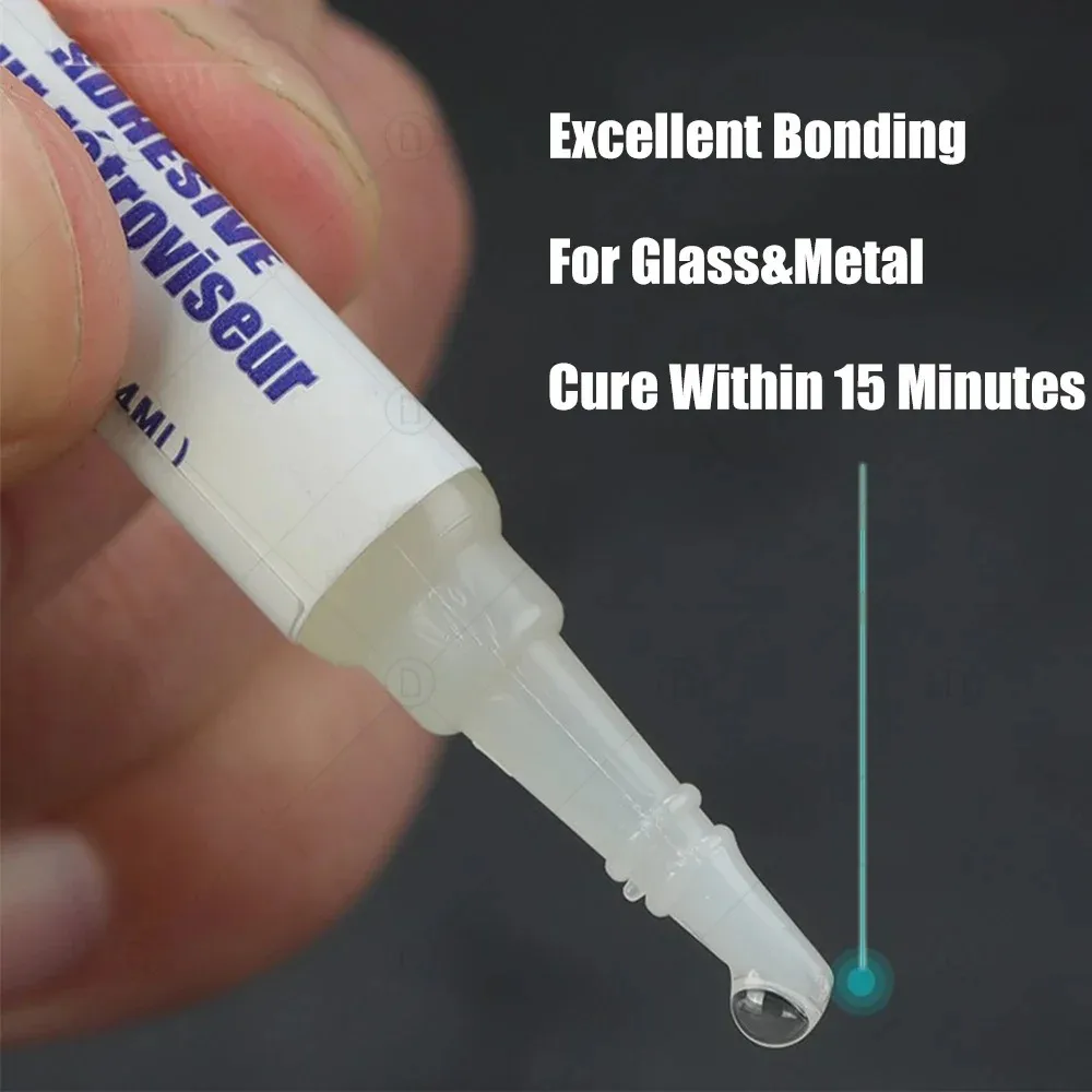 Fast Drying Repair Glue Car Rearview Mirror Adhesive Used For Mirror Base, DIY Auto Repair