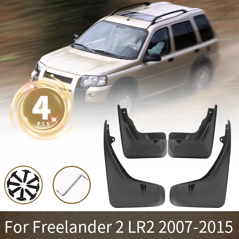 

Mudguards For Freelander 2 LR2 Mud Flaps 2006 2008 2009 2010 2011 2012 2013 2014 2015 Car Mudflaps Splash Guards Fender