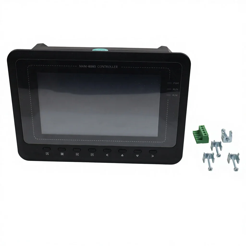 2026 New In stockNew Plot Control Panel PLC Controller for Screw Air Compressor (Models MAM 890 860 6080 6090 870 220) Air Compr