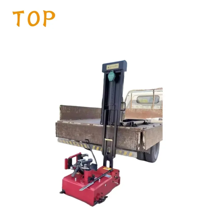 

【Specialized】Электрический мобильный пневматический шиномонтажный станок для грузовых шин 13"-24" с подъемным механизмом и вакуумным захватом, устанавливаемый на тележку