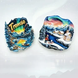 Norway Fridge Stickers North Europe Travelling Souvenirs Tromso Fridge Magnets Home Decoration Wedding Gifts