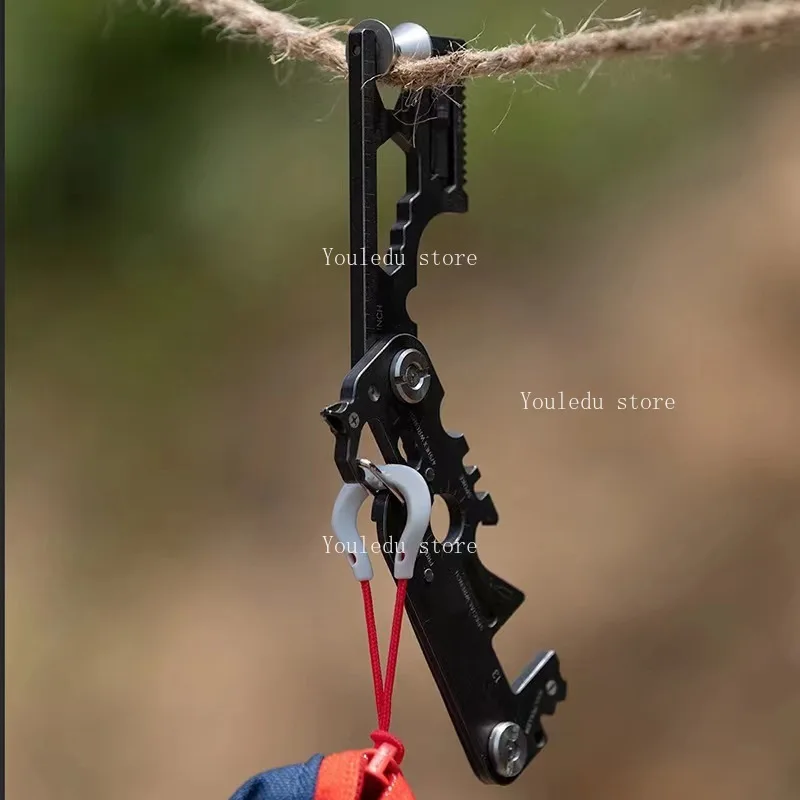 30 In 1 Multifunction Fold Knife FOR SOS Fold Knife Corkscrew Wrench Sleeve Pocke Tool Mini Gear Hand Tool