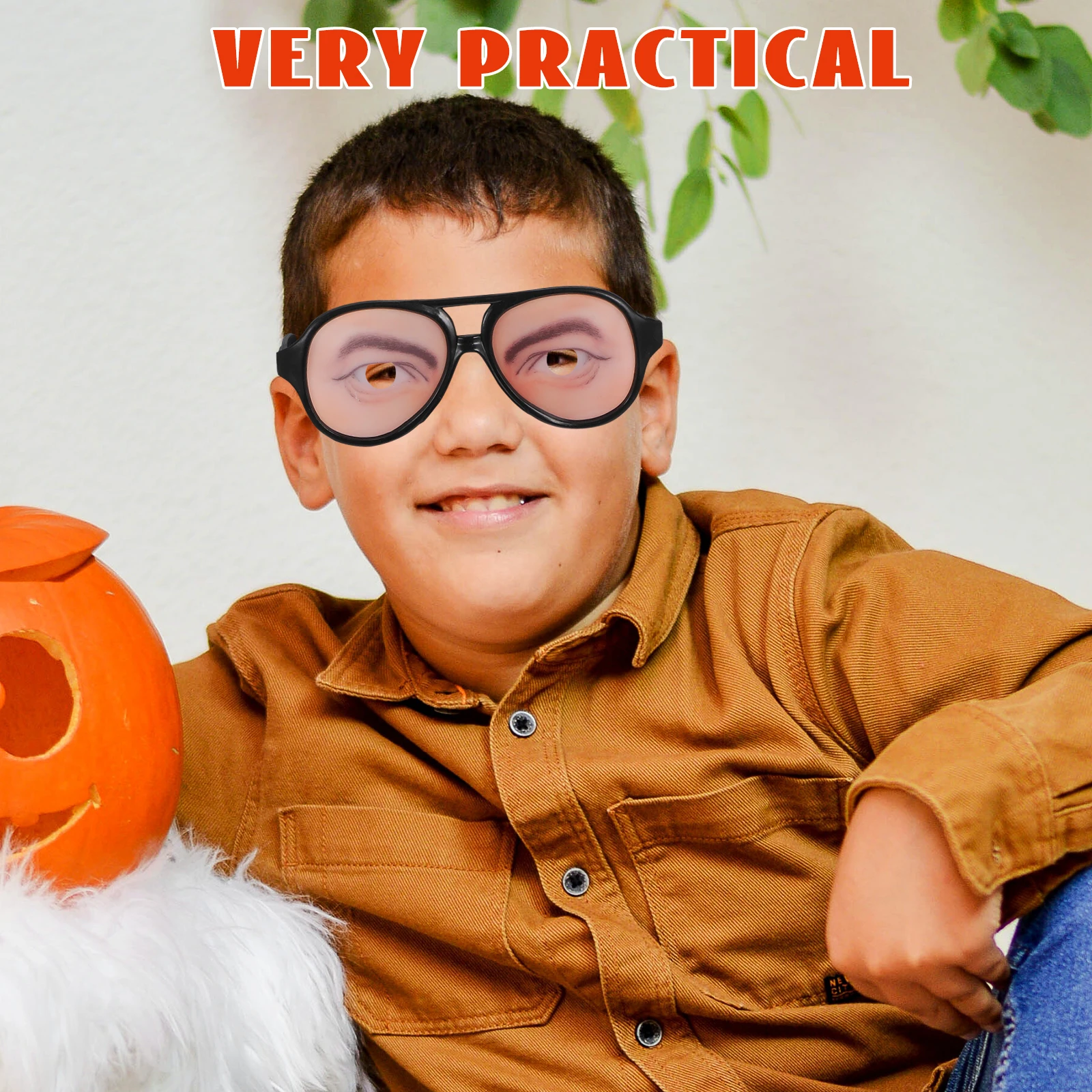 Occhiali divertenti Occhiali da vista Prop to Fool Commedia Fancy Dress Abbigliamento Uomo e donna