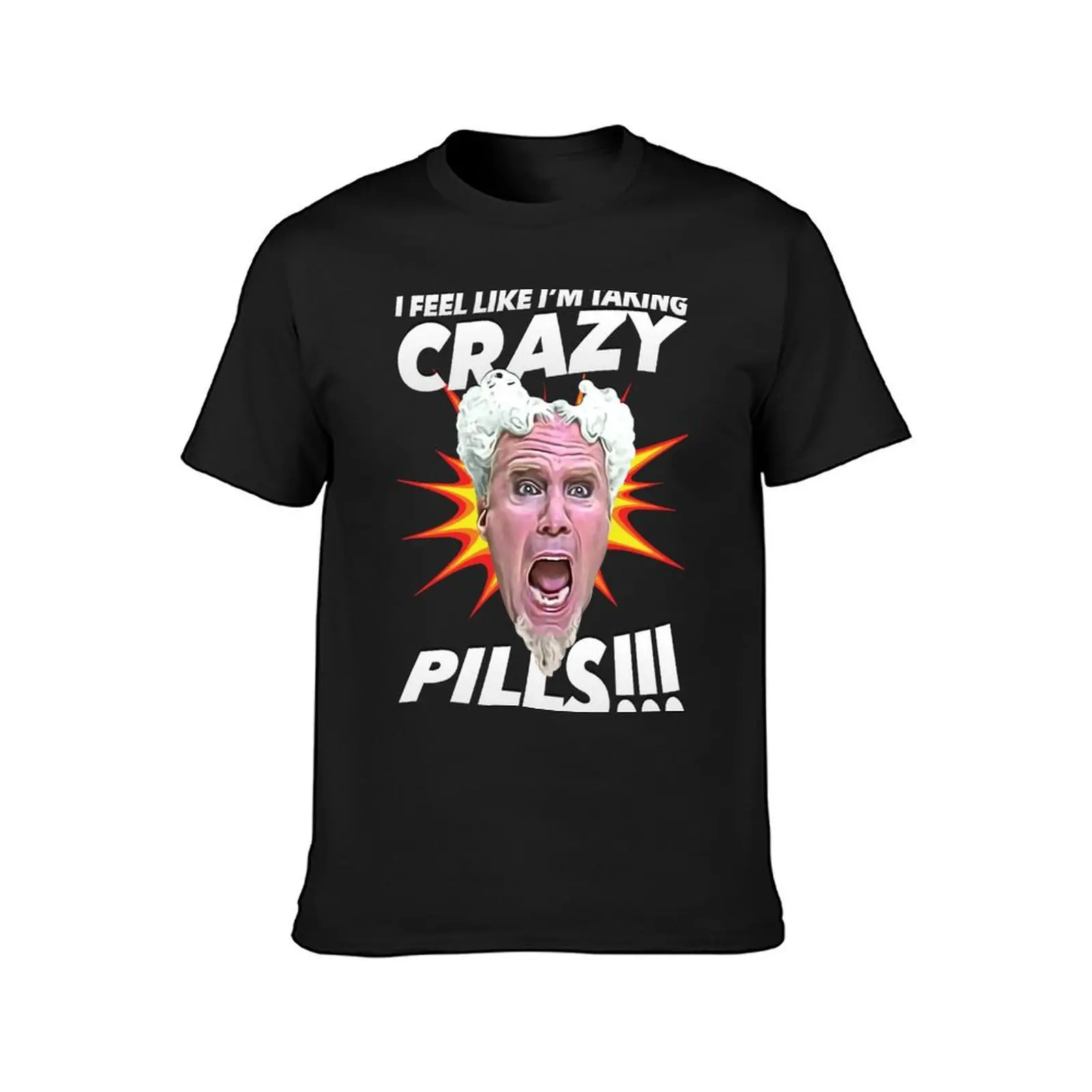 Crazy Pills! T-Shirt plain for a boy graphics slim fit t shirts for men