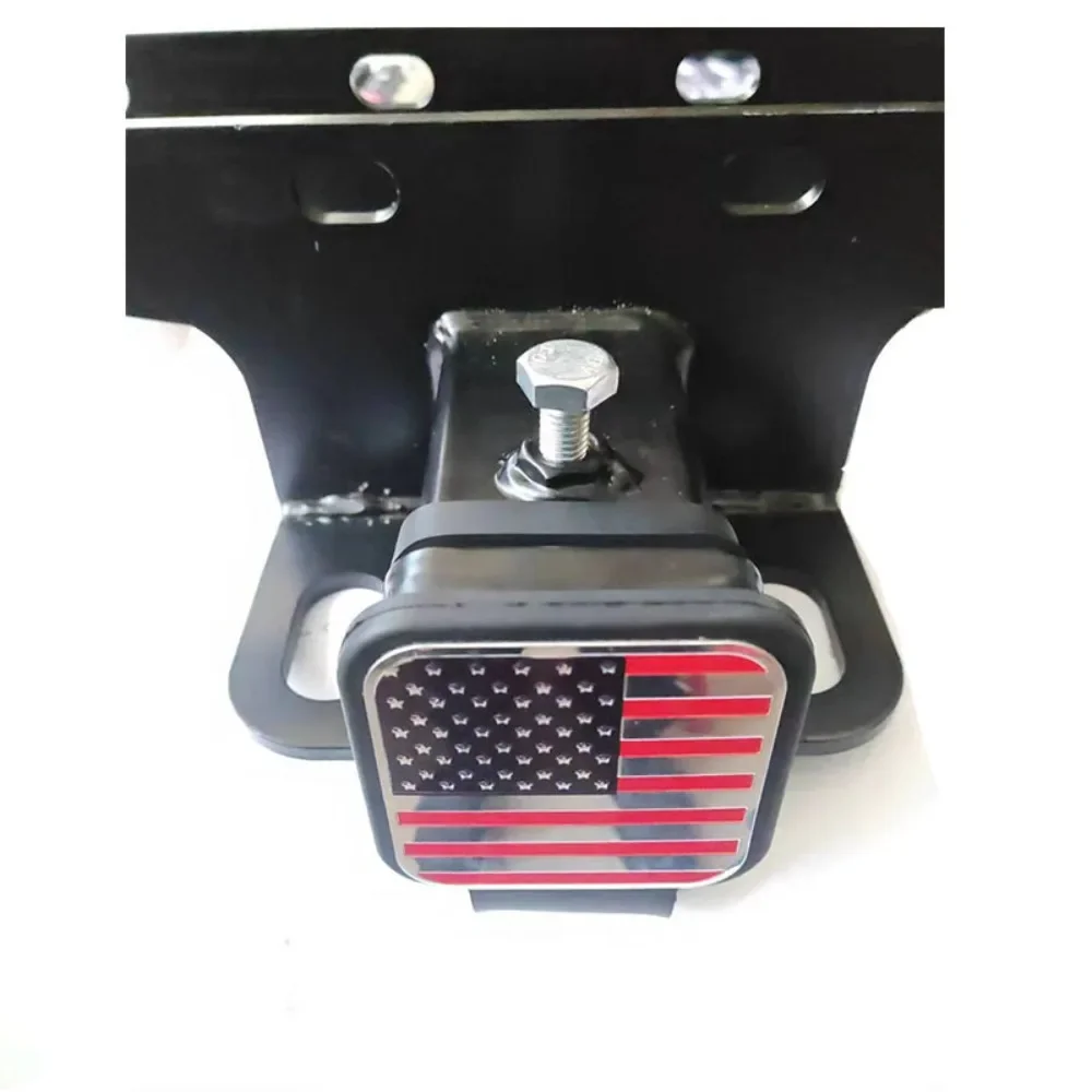 1 قطعة وصلة مقطورة عالمية غطاء 2 بوصة استقبال السيارات مربع التوصيل سحب هوك غطاء وصلة مقطورة استقبال #1