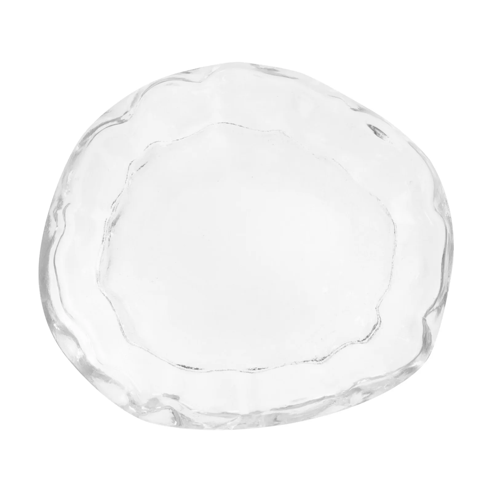 Premium Glass Coaster Creative Glacier Modeling Cup Mat Heat Resistant Decorative Cup Placemat for Home Use Table Pad Delicate