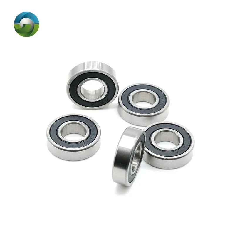 6PCS Chrome Steel R8RS Bearing Inch Size 12.7x28.575x7.938 mm Material R8 2RS for Wheelchair Grinder Wheel or Stroller Motor