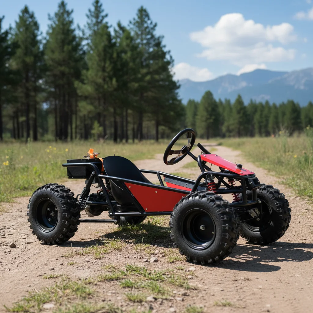 Wholesale All-Terrain Recreation Go Kart, 1800W Stable Power Component 8-Inch Wear Resistant Tires for Professional Track Drift