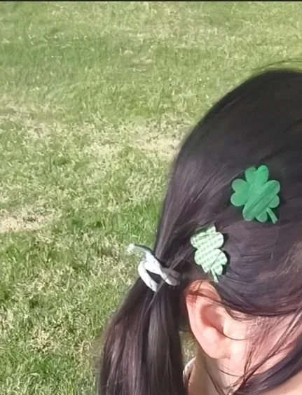 5 ชิ้น/เซ็ต Four Leaf Clover ผมคลิป Mori สาวผม Pins Clamps Y2K อุปกรณ์เสริมผมสําหรับสาวผู้หญิงฮาโลวีนเครื่องแต่งกาย