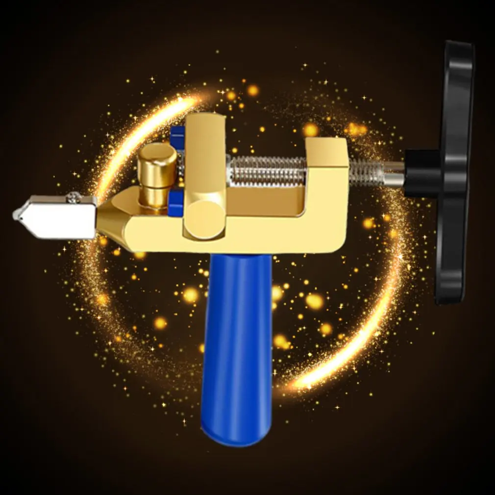 2in1 Diamond Glass Cutter For Glass, Tile Cutting Manual DIY Tile Cutting Construction Tool Set Tools