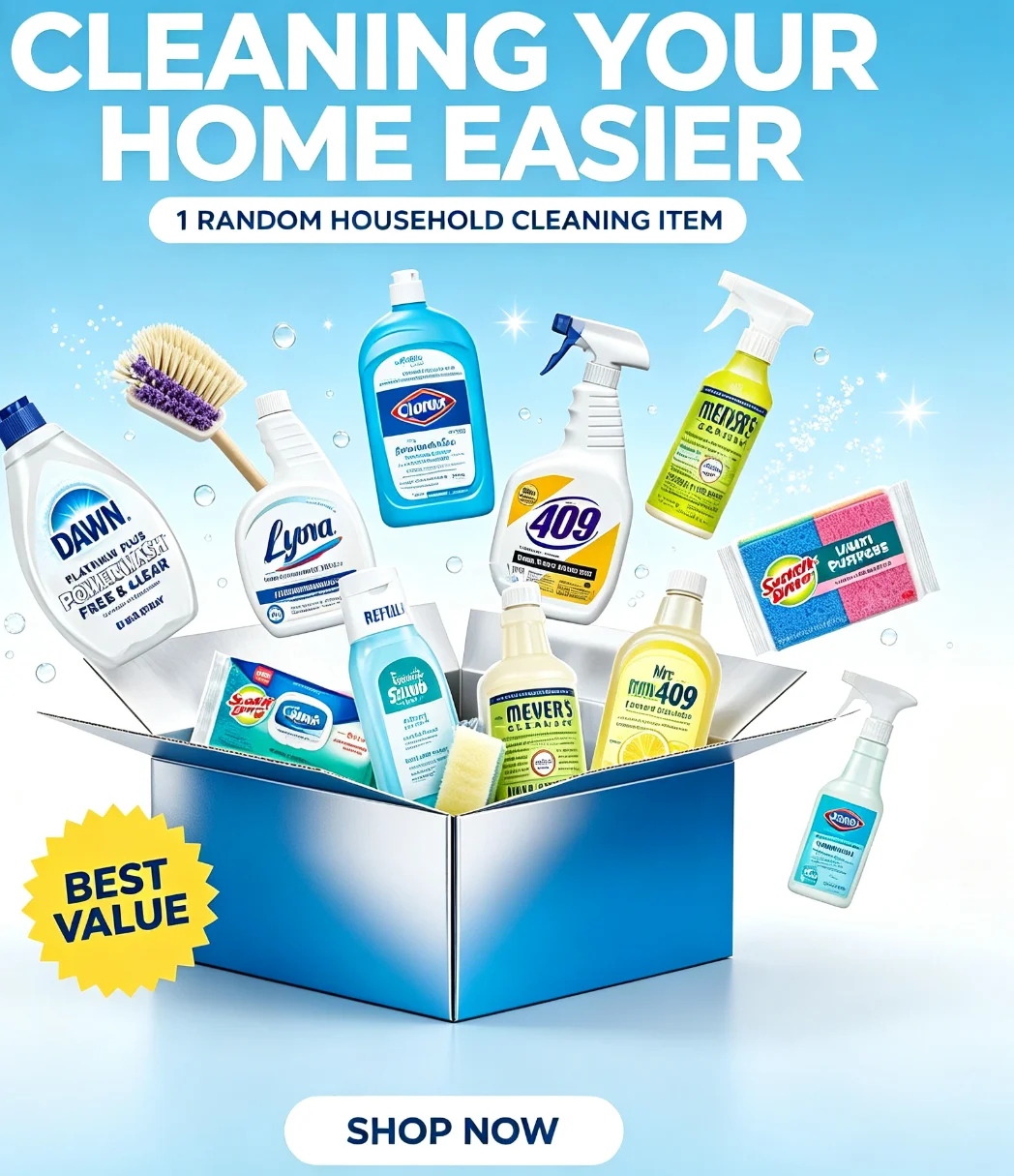 Mystery Box Laundry Supply Dishwashing Liquid Random One per Box Home Cleaning Essentials Surprise Pack view 2