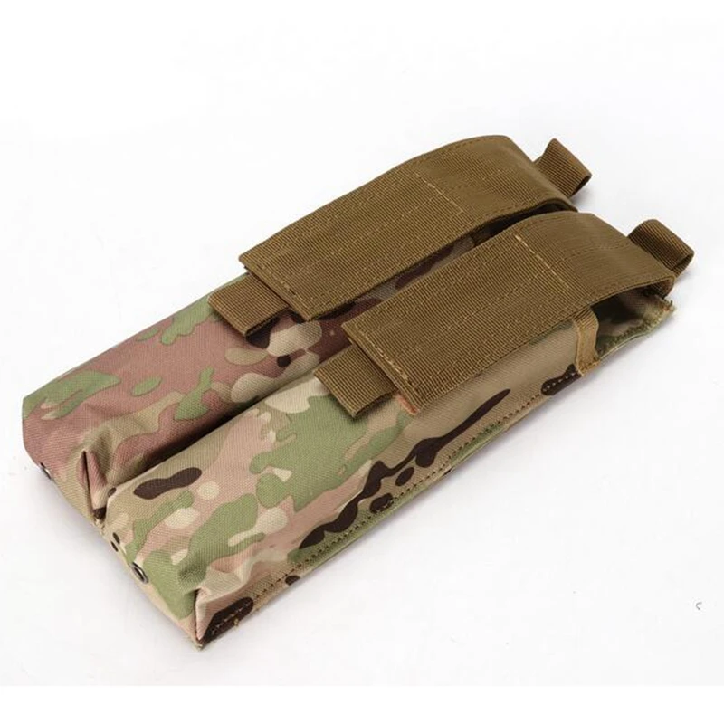 Tactical Magazine Pouch 1000D Magazine Holder Molle Double Magazine Pouch for P90 Magazine and Worker Short Darts Magazine