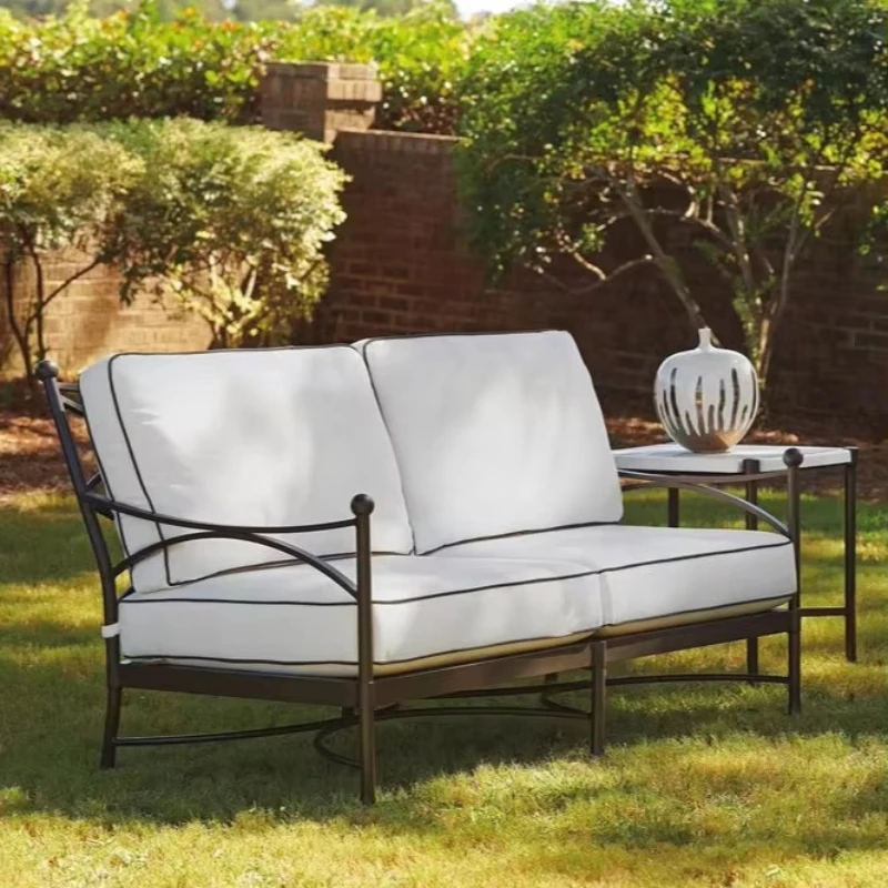 

Aluminum Metal Forged Outdoor Garden Durable Sofa