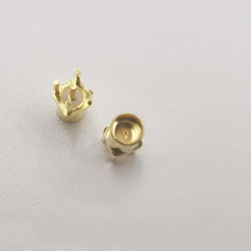 2 pieces/batch  MMCX-J-P-H-ST-TH1 50 Ω 6GHz RF/coaxial connector gold-plated socket original stock