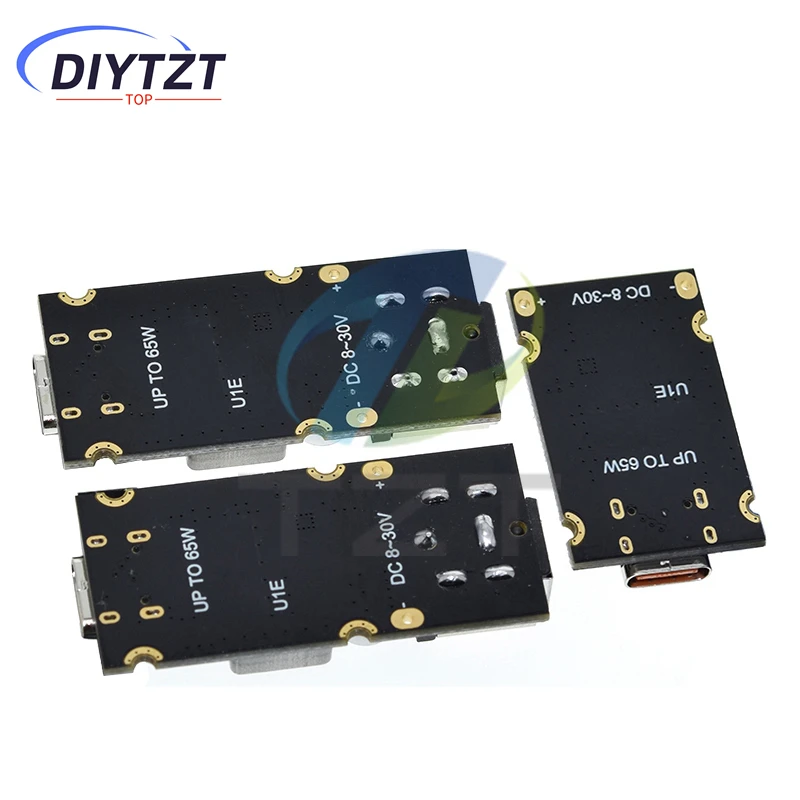 QC4.0 QC3.0 Tipo-C USB PD65W Modulo adattatore per telefono a ricarica rapida DC8-32V 3.25A 65W Modulo step down per Huawei SCP/FCP Apple PD