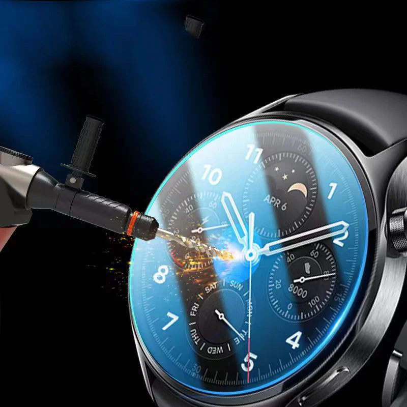 Pour Xiaomi S1/Actif S1 Trempé Verre Film Protecteur SmartWatch anti-rayures Ultra-mince Film de Verre pour Xiaomi Actif S1