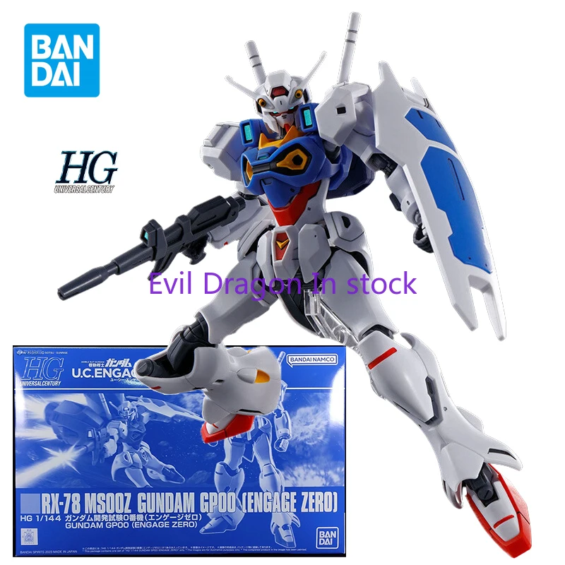 

Bandai Gundam Anime Figures HG PB RX-78 MS00Z Gundam GP00 Action Figure Engage Zreo Assembly Model Kit Toys Gifts