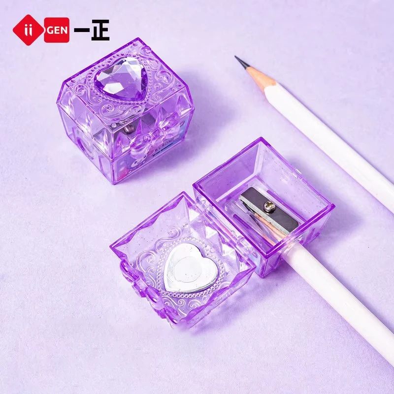 IIGEN Cartoon Treasure Chest Pencil Sharpener Kitty Cute Cartoon Student Pencil Sharpener School Supplies Stationery Gifts