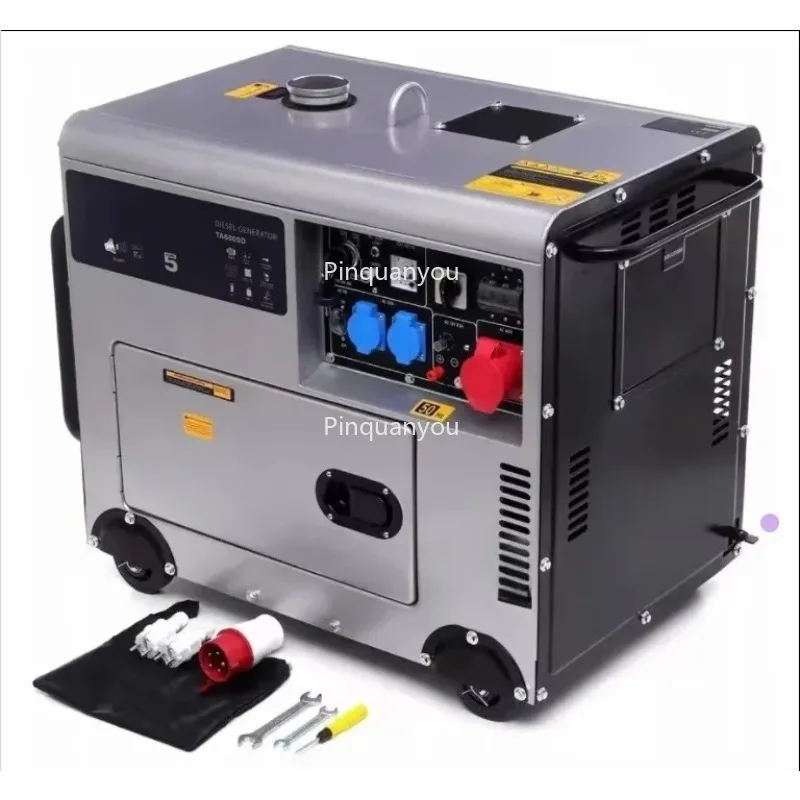 

Small household generator 5KW 15KW all-copper alternator single-phase 110V 220V 60Hz 50Hz frequency silent type