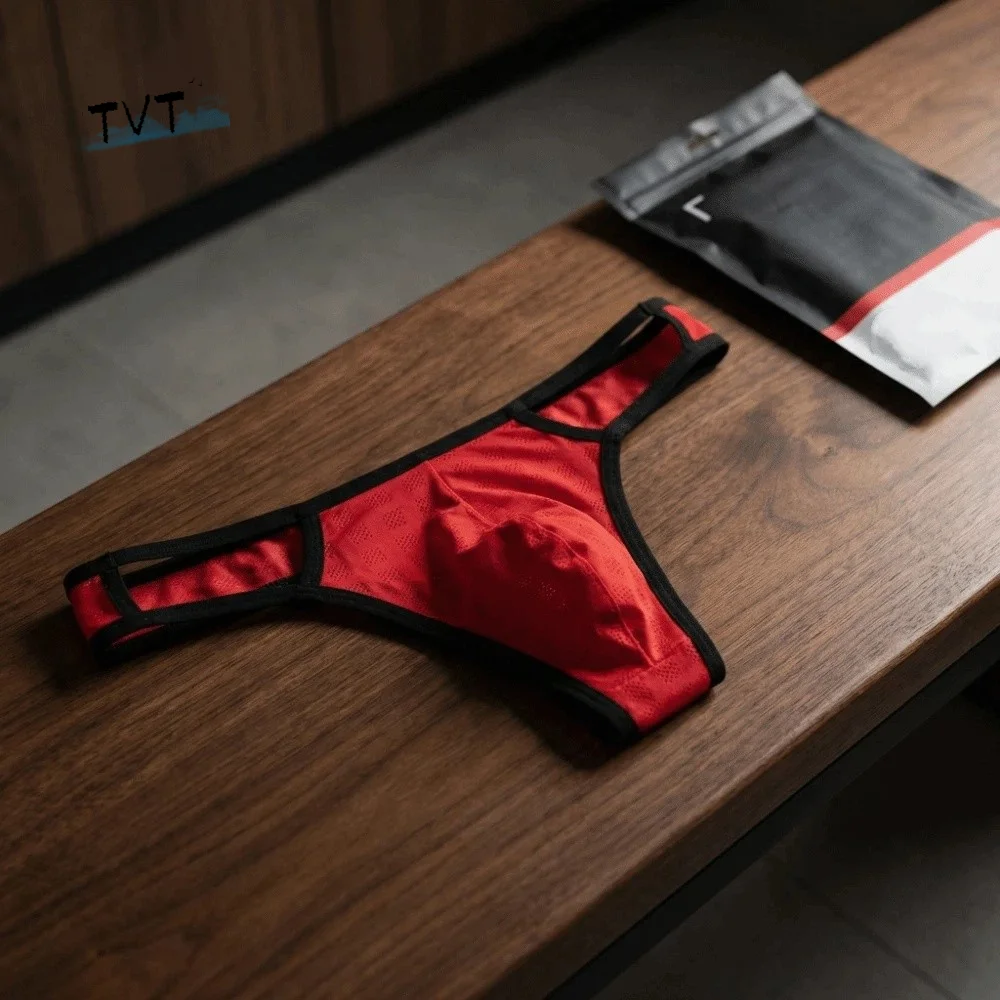 

Креативные мужские стринги Creative Hollow, ультратонкие трусы, мужское нижнее белье, сетчатые трусы с низкой талией для мужчин