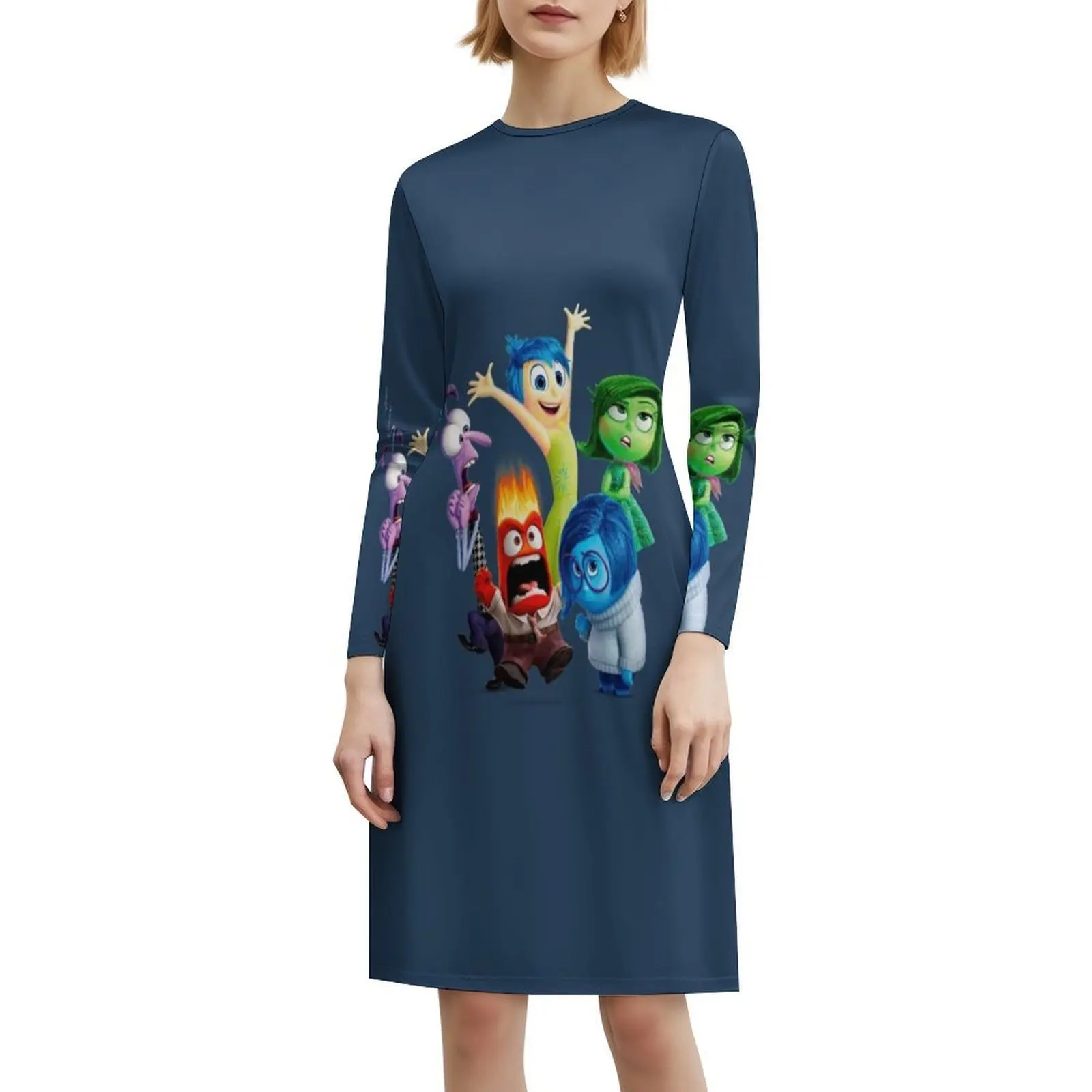 فستان سموك من الداخل والخارج للنساء للربيع والصيف فستان كاجوال للحفلات من الداخل إلى الخارج ملابس نسائية #6