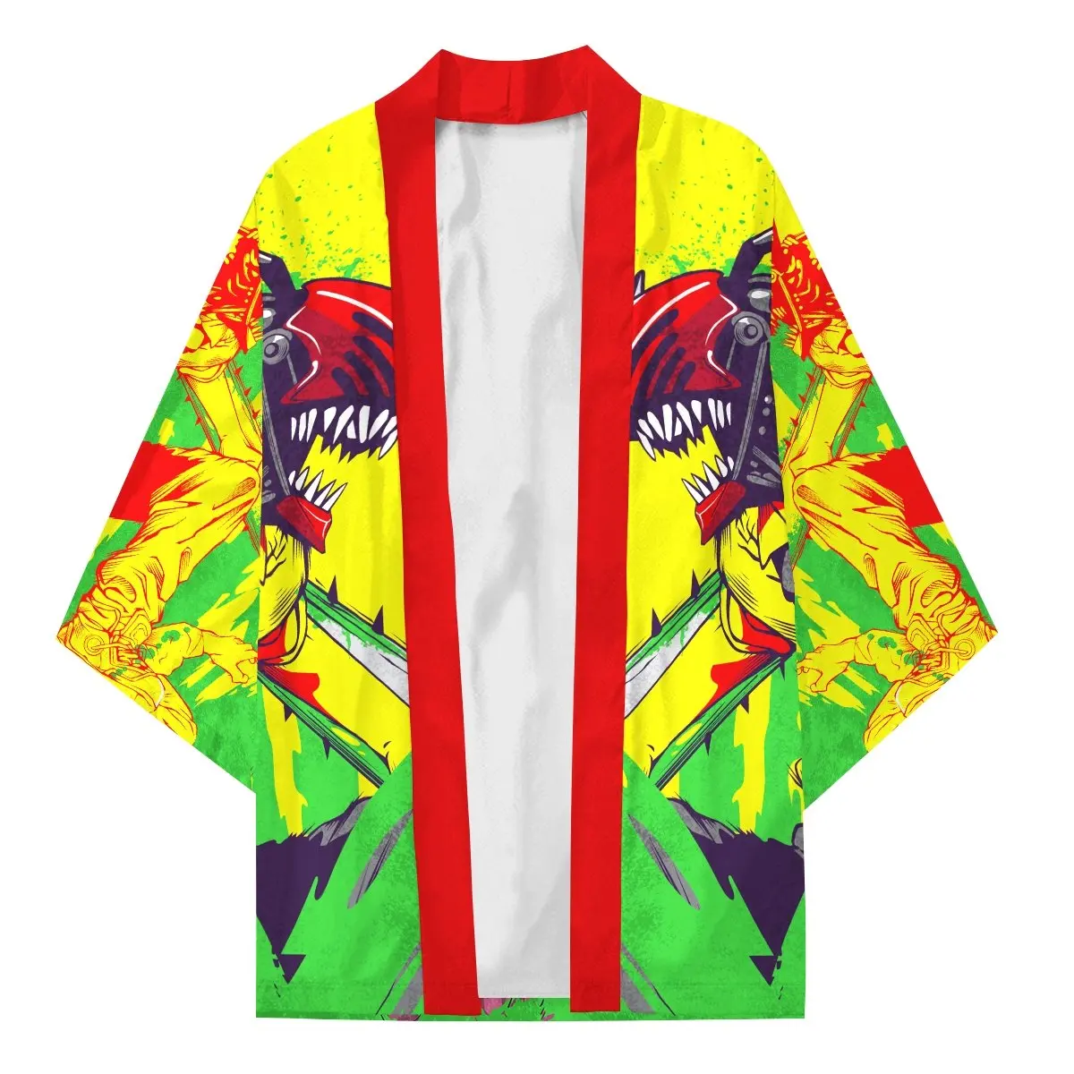 My Hero Academia Kimono – Chainsaw Man Kimono Men's and Women's Cape Casual Cardigan Haori