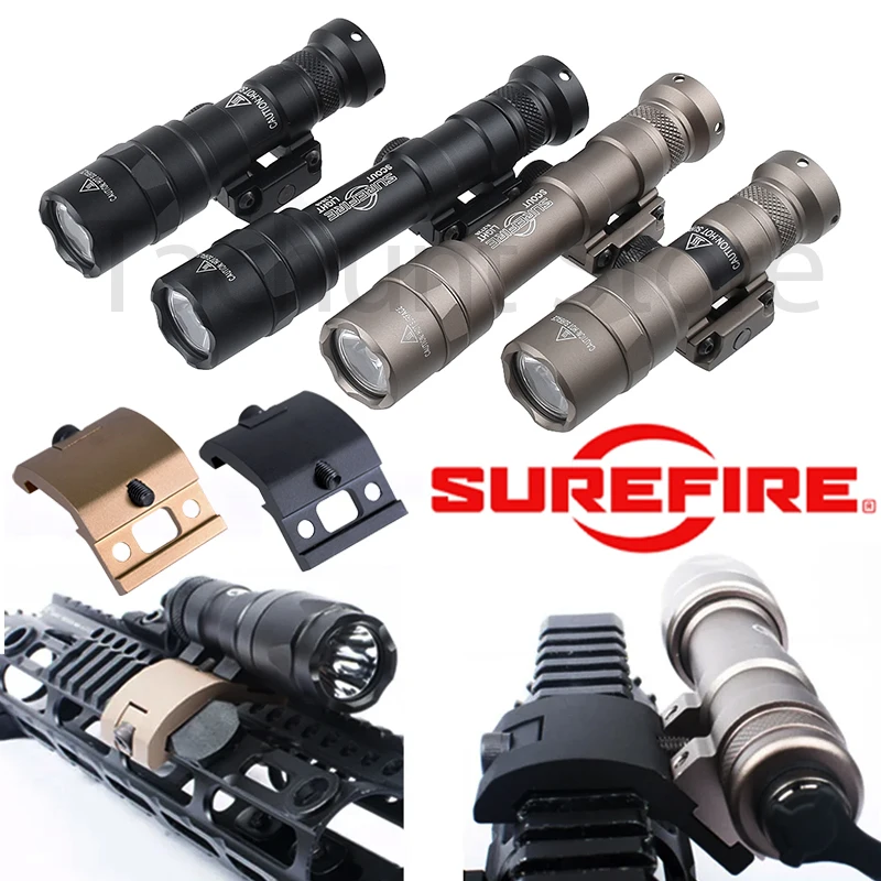 Soporte offset Surefire para linterna táctica – Riel Picatinny 20 mm - imagen 4