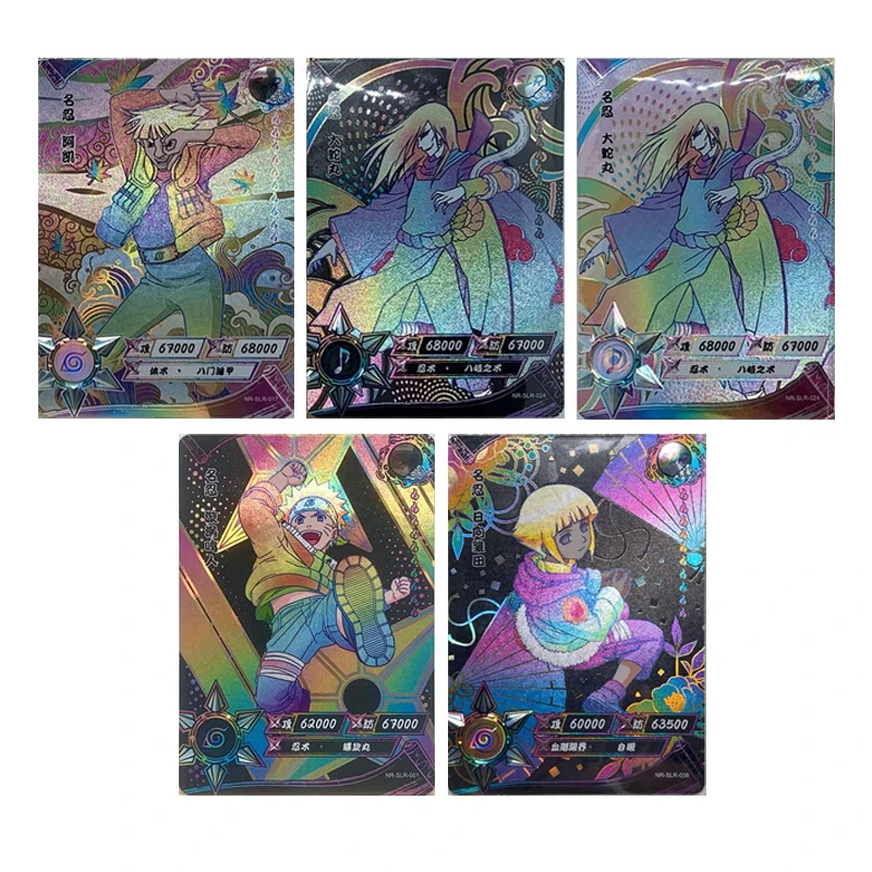 

Japanese Anime Naruto Slr Orochimaru Hyuga Hinata Uchiha Sasuke Collectible Cards Christmas Birthday Gifts Children's Toys