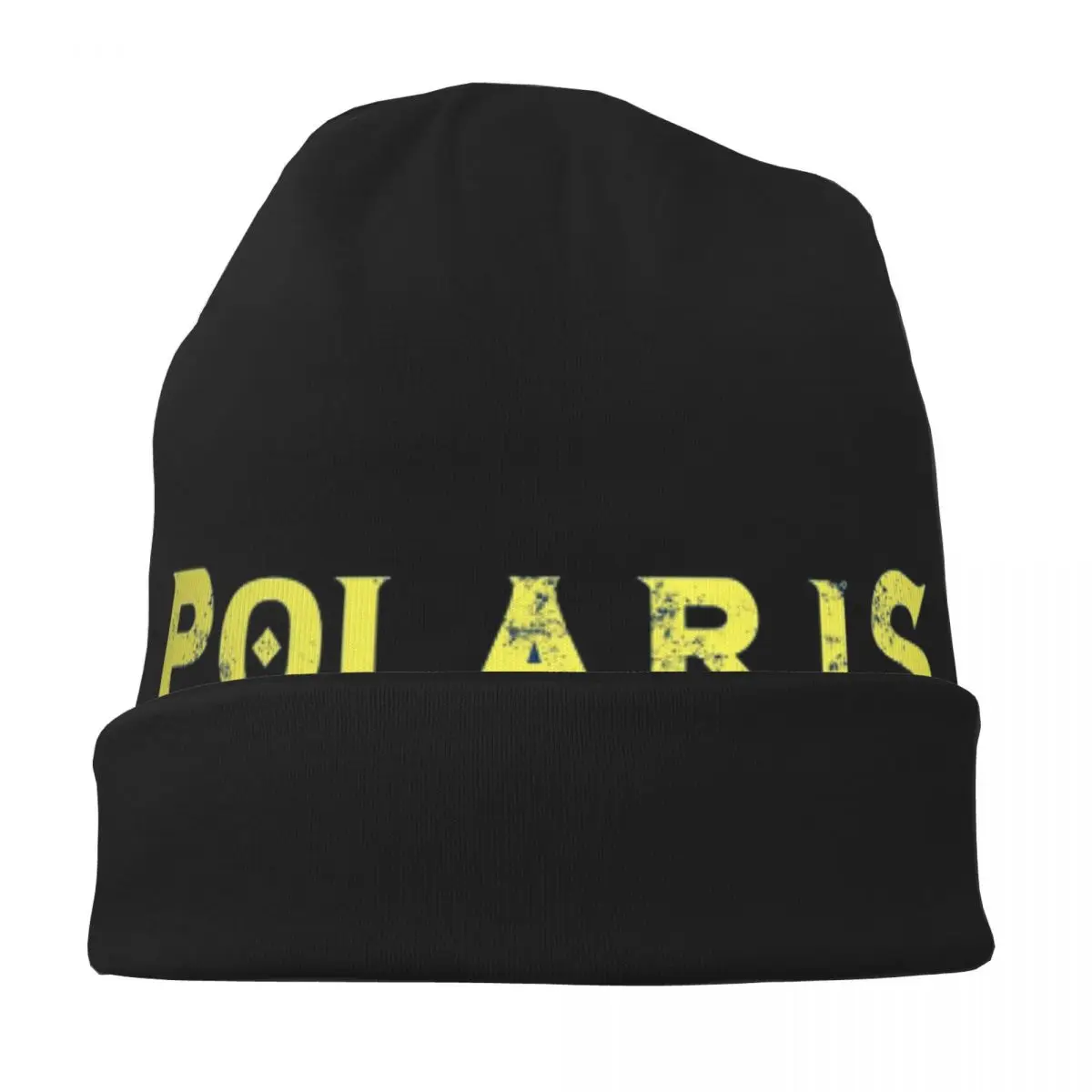 قبعة بولاريس الدافئة المحبوكة بشعار الهيب هوب بونيه قبعة الخريف الشتاء في الهواء الطلق قبعات بيني للجنسين الكبار