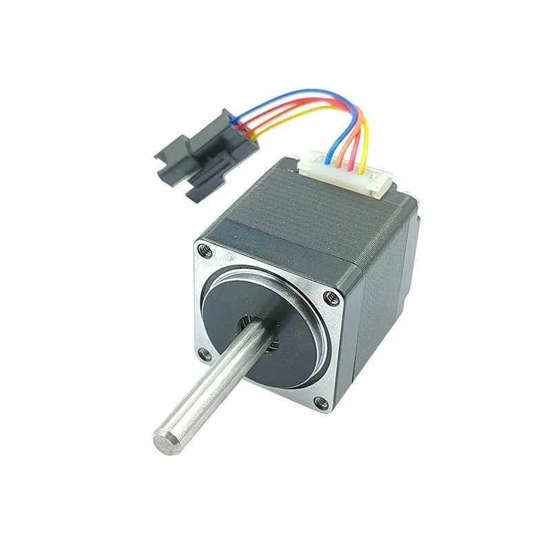 

NEMA 11 Mini 28mm Hybrid Stepper Motor 1.8 Degree 2-Phase 4-Wire 5mm Diameter Long Shaft for 3D Printer CNC Robot Stepping Motor