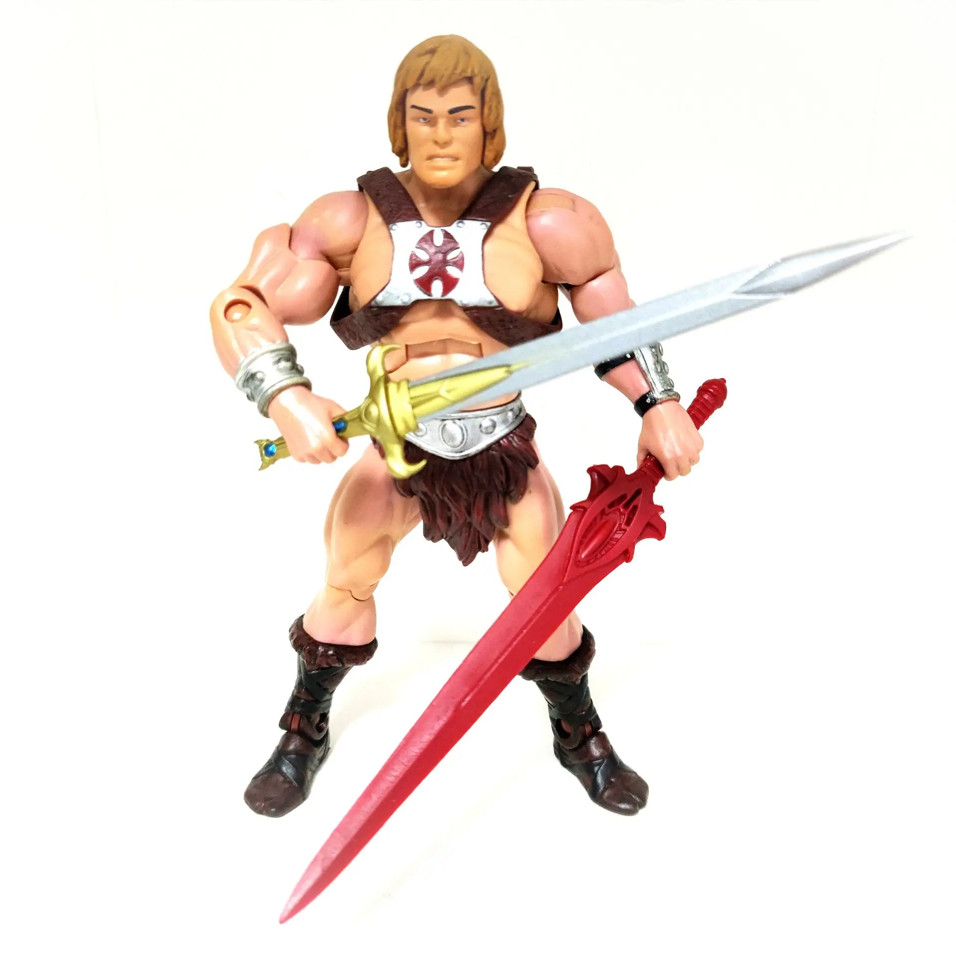 6-inch Classic animated character Master of the U He-Man MOTUC Classic Color He Man Faker Action Figure Model