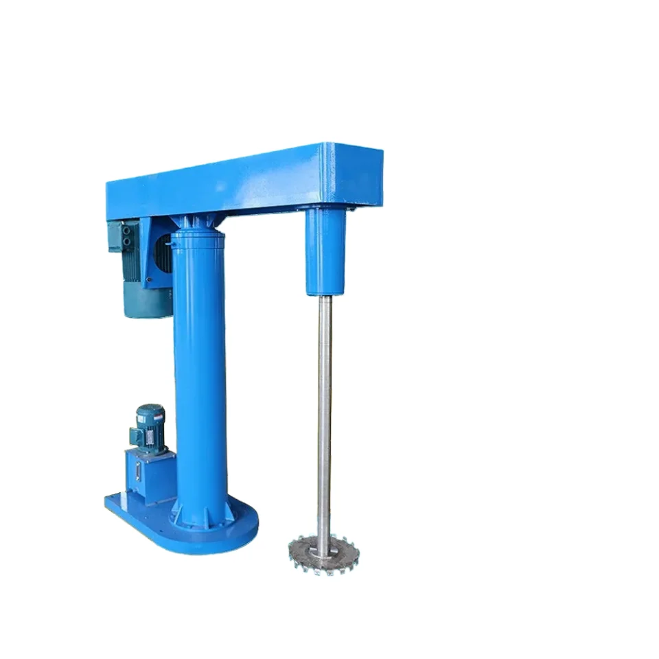 Industrial and Chemical Machinery Equipment Vertical High Speed Disperser Liquid Mixing Homogenizer Latex Paint Mixer